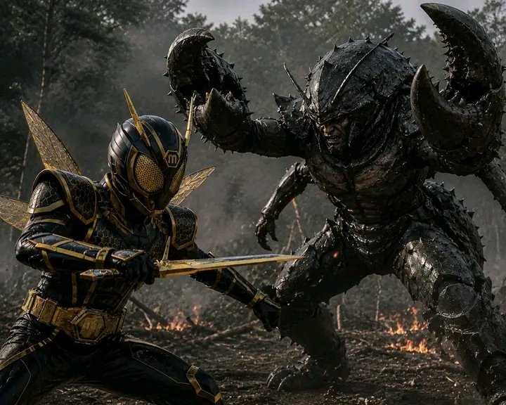 KAMEN RIDER QI  Episode 3: Monster Capit Besi