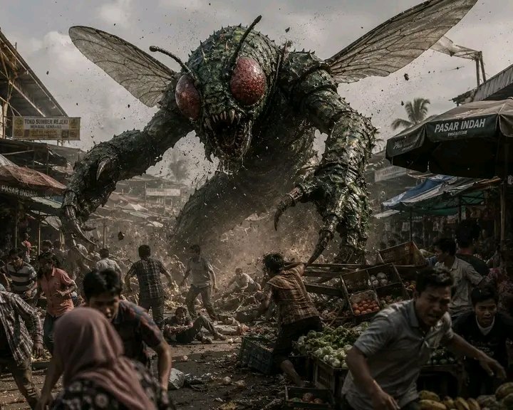 KAMEN RIDER QI  Episode 4: Monster Lalat Ijo Menyerang