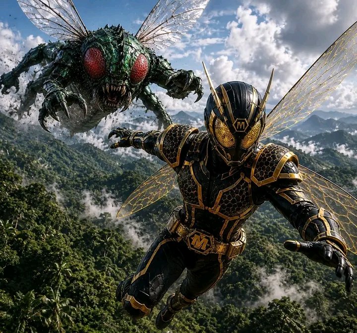 KAMEN RIDER QI  Episode 5: Pertempuran di Langit!